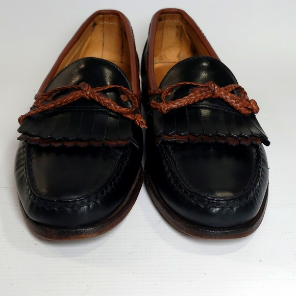 Allen Edmonds Men's Black & Brown Leather Loafers Shoes Size 8.5 Made in… - Picture 3 of 16
